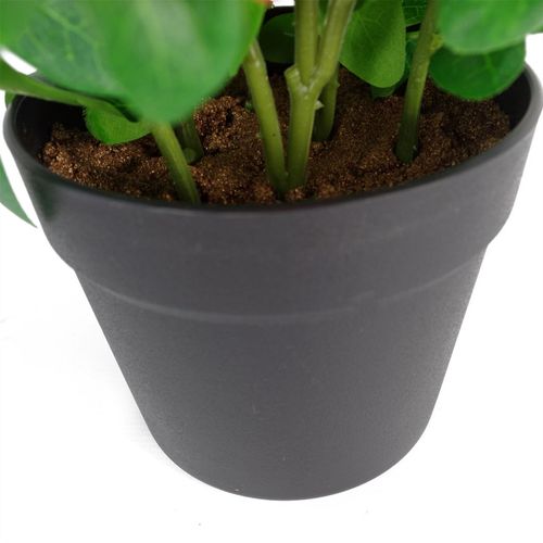 Artificial Rhododendron Flowering Plant Orange